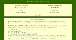 Desktop Screenshot of nzls.co.uk